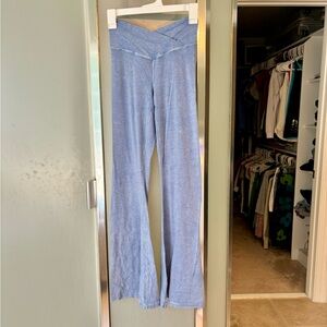 Blue arie flair leggings